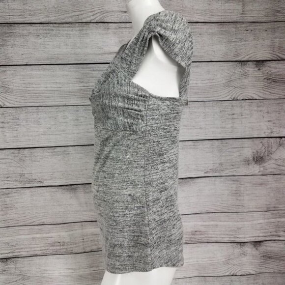 NEW Ella Moss Anthropologie S Ava knit top Wear 2 ways - on & off shoulder $70 - Picture 6 of 8